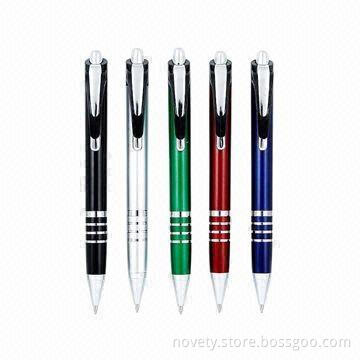 Novelty Ballpoint Pen, Available in Various Colors